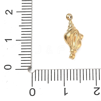 304 Stainless Steel Rhinestone Pendants SA-CBAAE04-05D-G-1