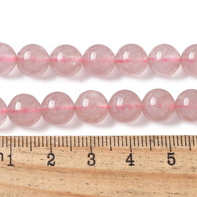 Natural Strawberry Quartz Beads Strands G-R435-03-A02-1