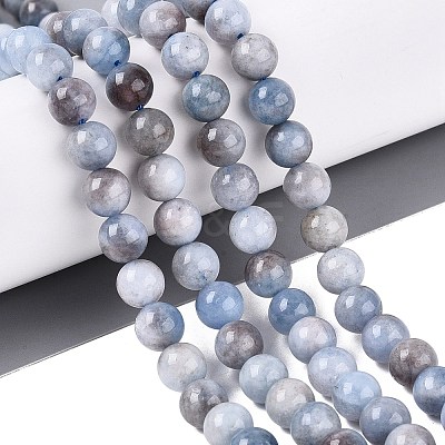 Natural Quartz Beads Strands G-N363-8mm-01-1