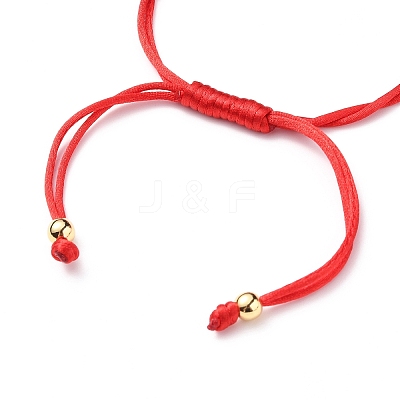 Adjustable Nylon Thread Braided Bead Bracelets Sets BJEW-JB05695-1
