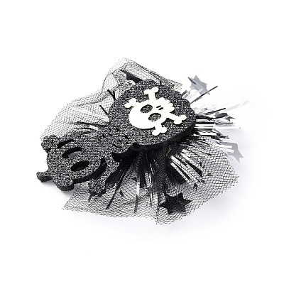 Halloween Theme Candy Bag Felt Alligator Hair Clips LS-PHAR-L008-01D-1