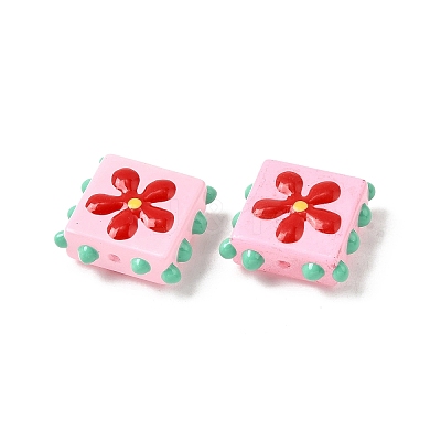 Handmade Lampwork Enamel Beads LAMP-S079-08B-1