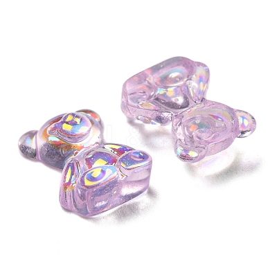 Cartoon Transparent Resin Cabochons RESI-G073-01E-1