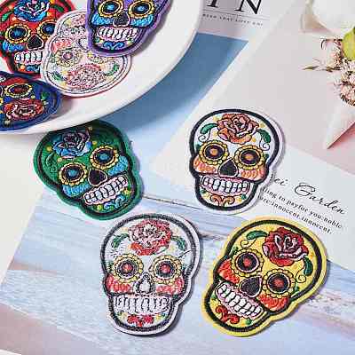 Computerized Embroidery Cloth Iron On Patches DIY-WH0139-A-M-1