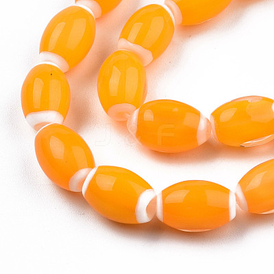Handmade Lampwork Beads Strands LAMP-N023-004-11-1