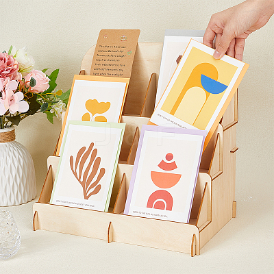 Wooden Multi-layer Cosmetic Storage Organizer Box MRMJ-WH0075-84-1