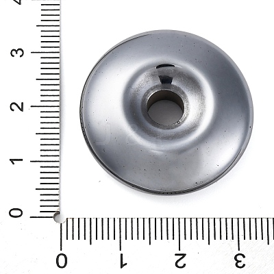 Natural Terahertz Stone Pendant G-H068-01-1