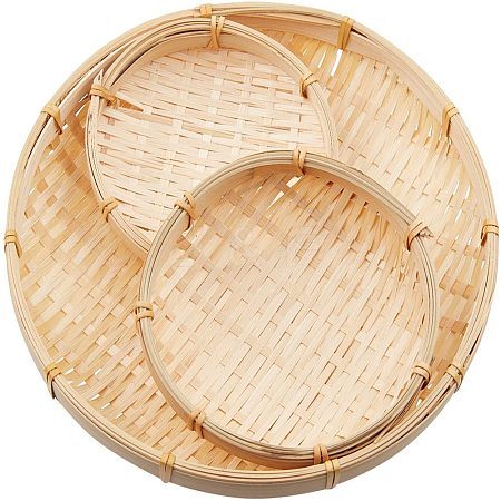 Bamboo Colander Bamboo Sieve AJEW-GA0002-18-1