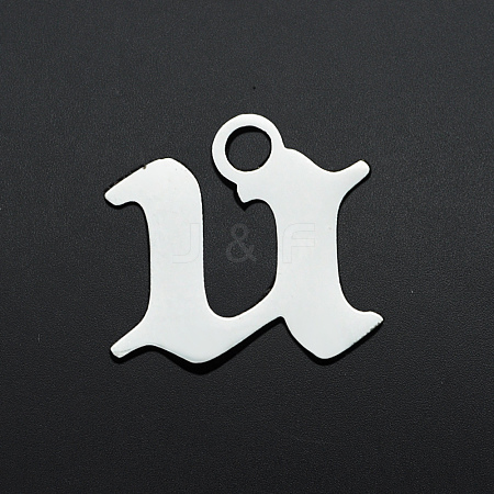 Non-Tarnish 201 Stainless Steel Charms STAS-S105-JA569-U-1