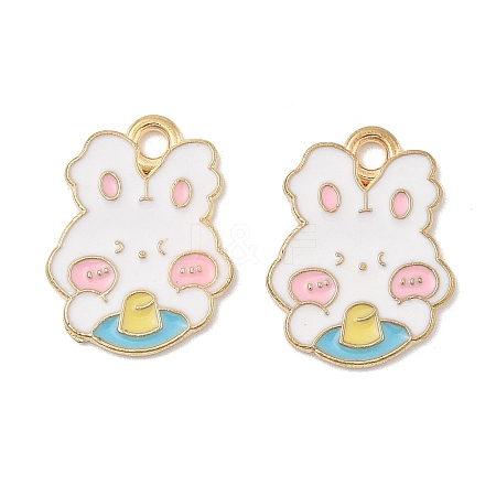 Animal Forest Theme Zinc Alloy Enamel Pendants FIND-Z065-01A-1