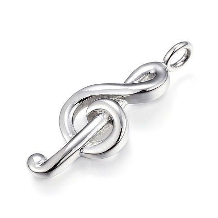 Tarnish Resistant 316 Surgical Stainless Steel Pendants STAS-P112-05P-1