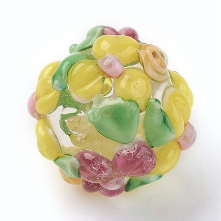 Handmade Lampwork Beads LAMP-P051-H05-1