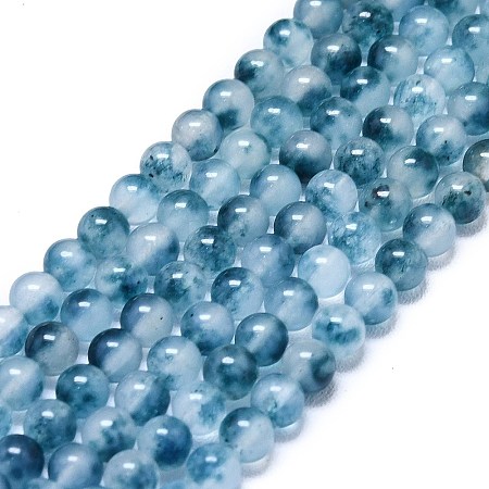 Natural Malaysia Jade Beads Strands G-L645-C01-4mm-24-1