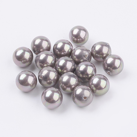 Shell Pearl Half Drilled Beads BSHE-G015-10mm-04A-1