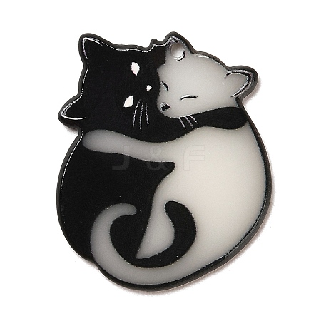 Luminous Opaque Acrylic Pendants SACR-P025-A03-1