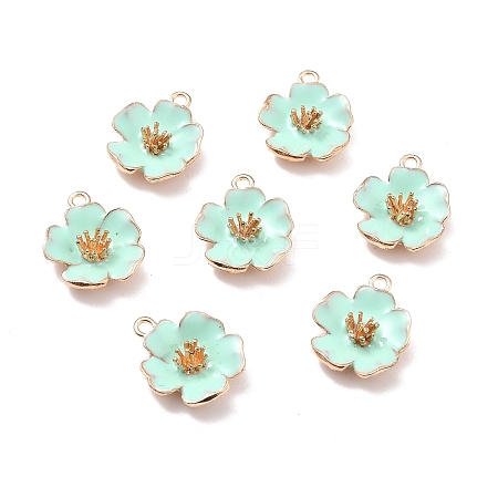 Alloy Enamel Pendants X-ENAM-E361-01KCG-03-1
