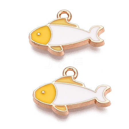 Alloy Enamel Pendants ENAM-T020-78B-1