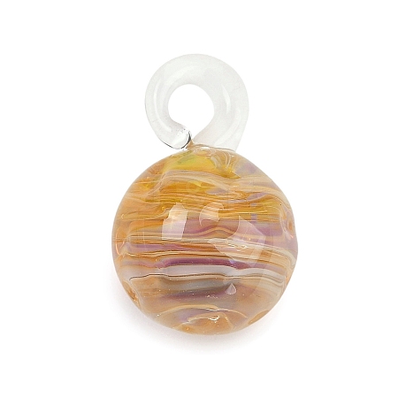 Handmade Lampwork Pendants LAMP-Q005-07A-1