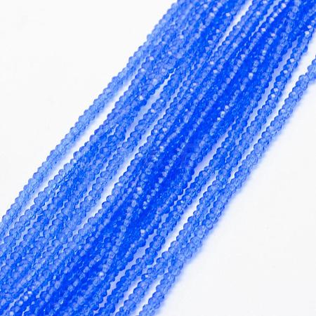 Transparent Glass Beads Strands EGLA-J144-NA08-1