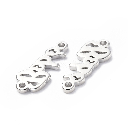 Eco-Friendly Rack Plating Brass Connector Charms KK-F845-07P-1