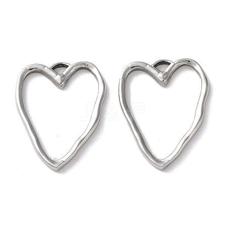 304 Stainless Steel Pendants STAS-L022-554P-1