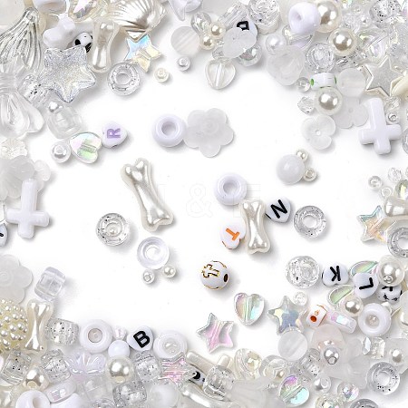 Opaque & Transparent Acrylic Beads SACR-XCP0001-06A-1