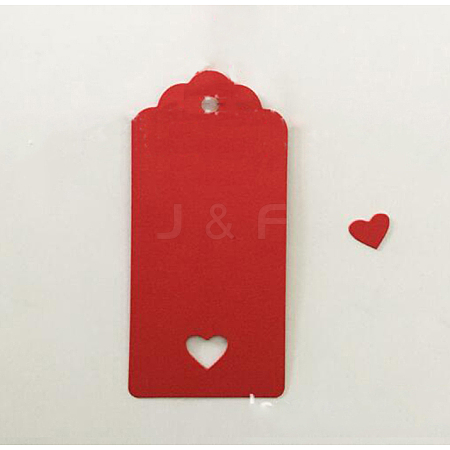 Jewelry Display Kraft Paper Price Tags CDIS-WH0002-D04-1