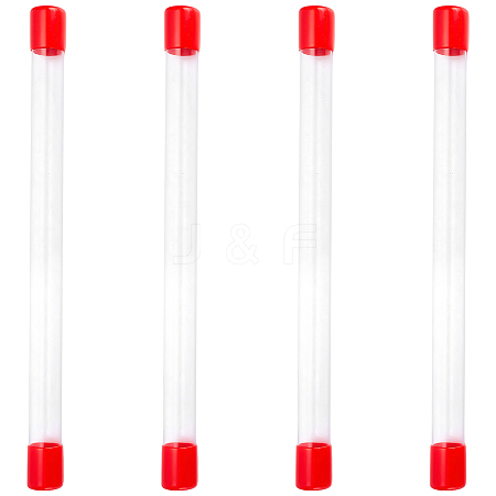 Transparent PVC Plastic Beads Containers AJEW-WH0460-071B-1