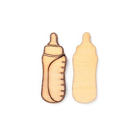 Wooden Cabochons WOOD-CJC0005-26-1