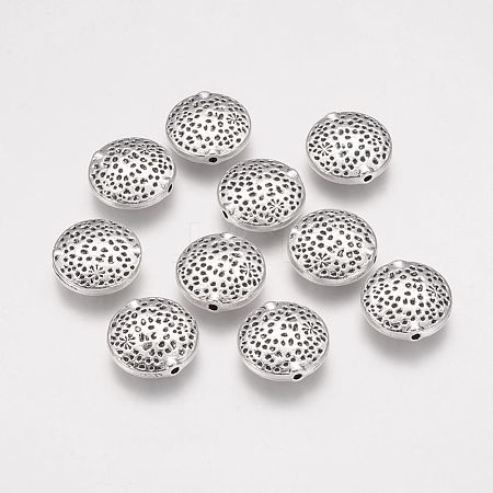 Tibetan Style Alloy Beads PALLOY-G168-09AS-1