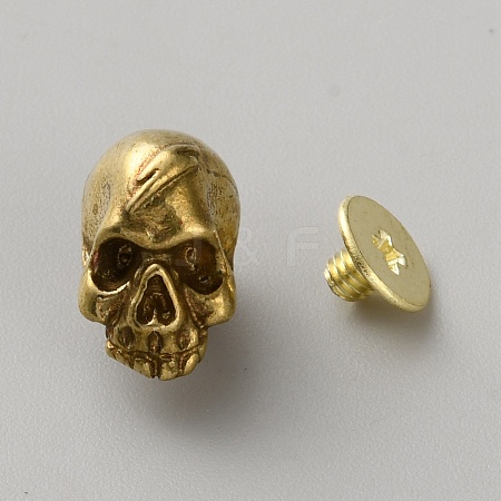 Halloween Theme Brass Decorative Rivets LS-KK-WH0101-033AB-1