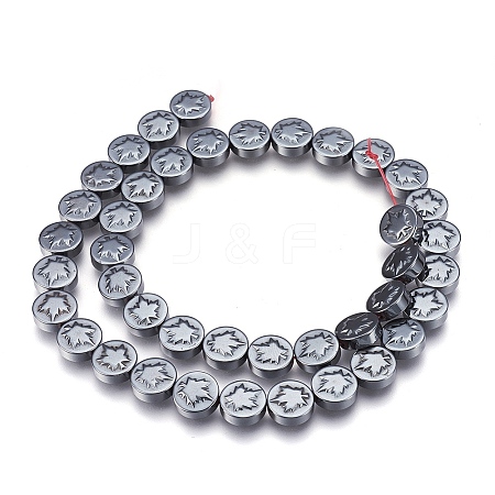 Autumn Theme Non-magnetic Synthetic Hematite Bead Strands G-I208-12-A-1
