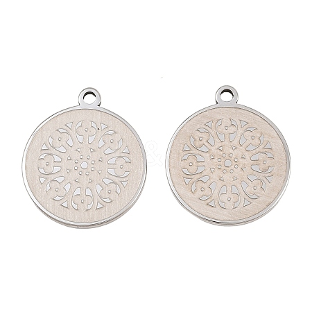 304 Stainless Steel Pendants SA-CBA404E-01A-10-1