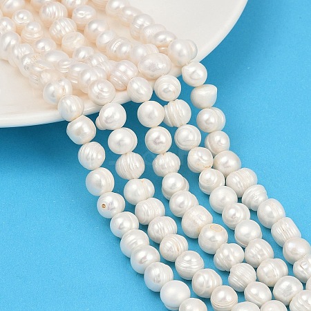 Natural Cultured Freshwater Pearl Beads Strands PEAR-I007-07Z-08C-1
