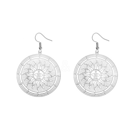 Brass Dangle Earrings for Women WGDFDC0-01-1