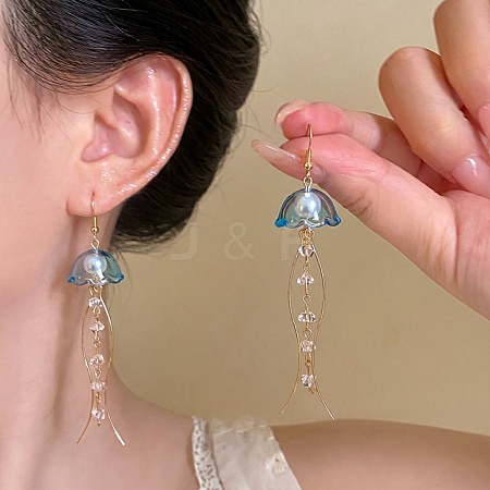 Iron Dangle Earrings RN-CBAE717-01G-01-1