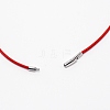 Polyester Waxed Cords Necklace Making MAK-WH0009-05B-02-2