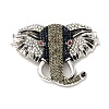 Alloy Rhinestone Brooch JEWB-K027-08AS-2