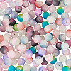 200Pcs 10 Colors Crackle Glass Beads Strands GLAA-TA0003-31A-4