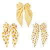 3Pcs 3 Colors Cloth Hair Barrettes for Women Girl OHAR-TA0001-15-1