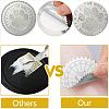 12 Sheets PET Adhesive Wax Seal Stickers DIY-WH0524-003-3