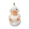 Flocky Resin Pendants FIND-S001-14H-1