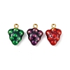 304 Stainless Steel Enamel Charms STAS-Z140-16G-1