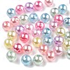 ABS Plastic Imitation Pearl Beads MACR-T044-02-1