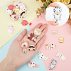 SUNNYCLUE 24 Pcs 12 Style Resin Cabochons CRES-SC0001-97-3