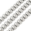 304 Stainless Steel Rectangle Link Chains CHS-F021-01P-1