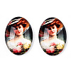 Glass Cabochons GGLA-T004-01F-1