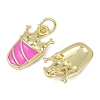 Brass Enamel Pendants KK-I358-072G-01-2