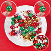 Christmas Theme Acrylic Beads Set OACR-SP0001-20A-6