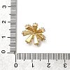Brass Micro Pave Cubic Zirconia Pendant Bails LS-KK-Q035-01G-3